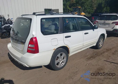 2004 Subaru Forester 2.5Xs из США, поврежденный, VIN JF1SG65624H760531